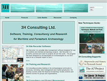 Tablet Screenshot of 3hconsulting.com